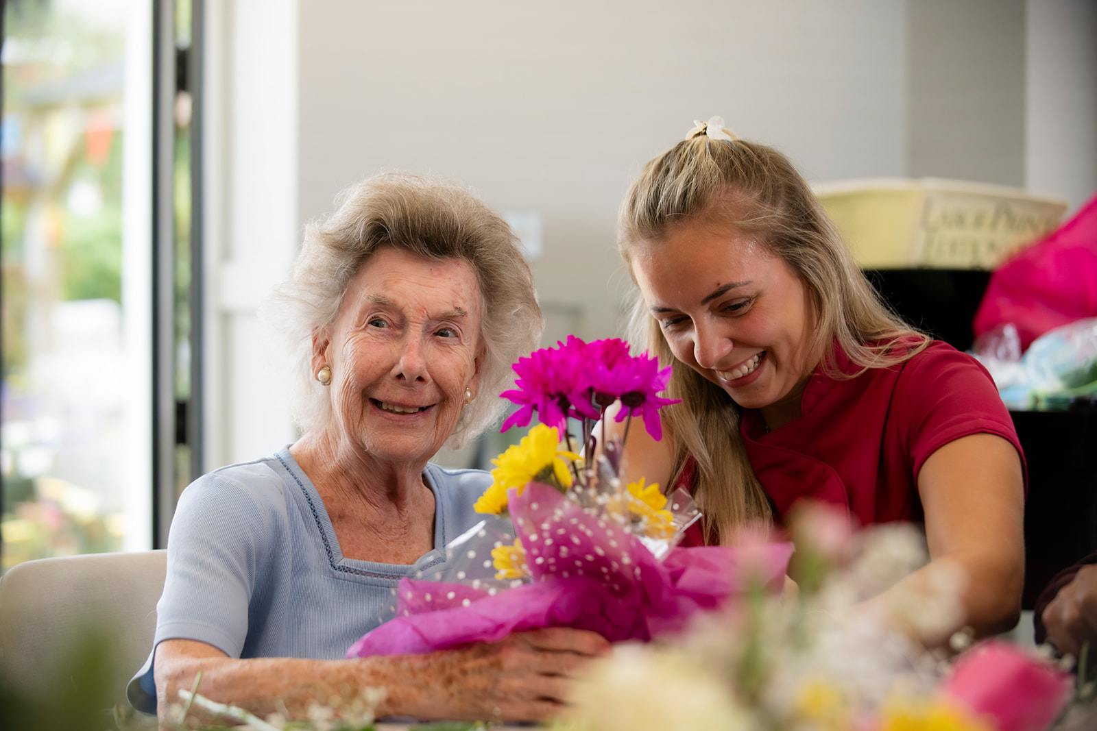 Care home residents at Boutique Care Homes
