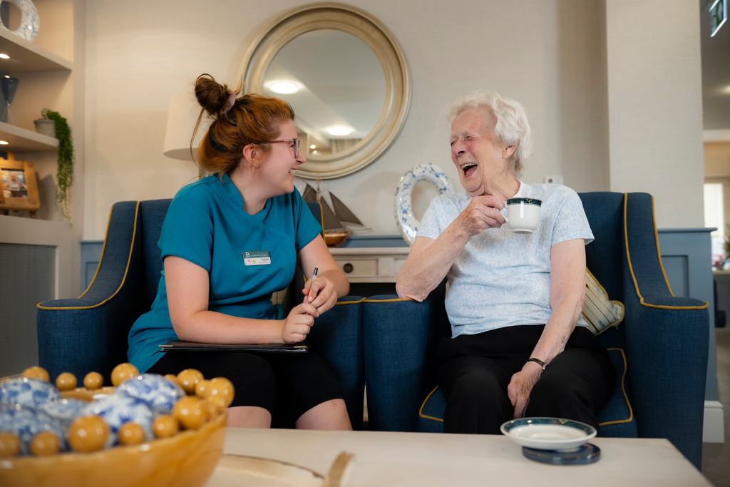 Care home residents at Boutique Care Homes